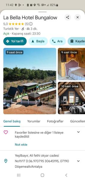 La bella hotel Bungalow